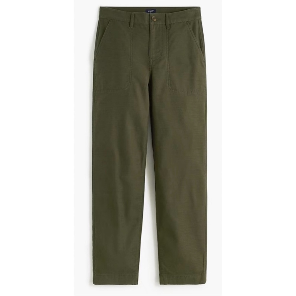 J. Crew Olive Green Classic Chinos